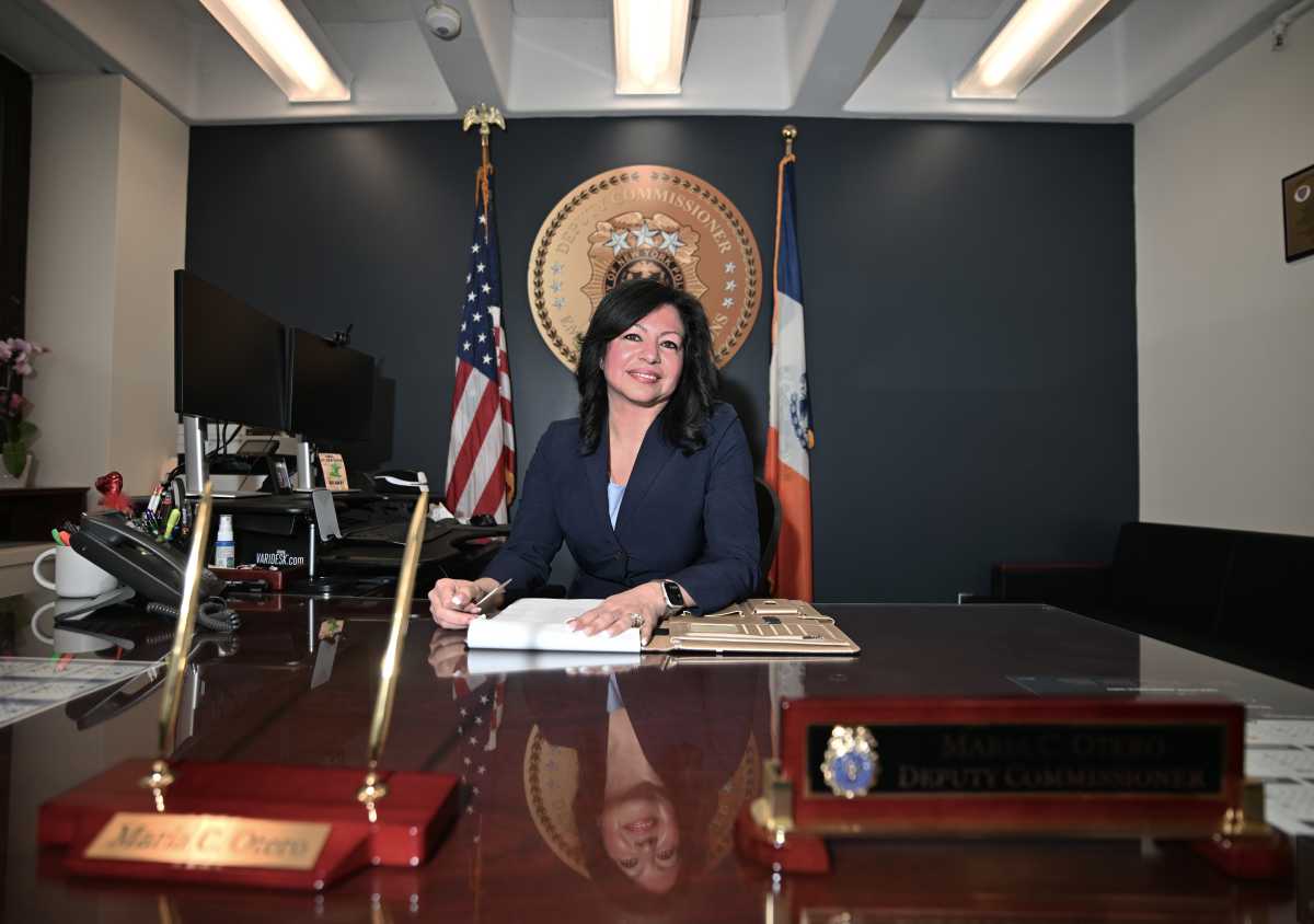 How Maria Otero became the first person to go from administrative aide to deputy commissioner at the NYPD