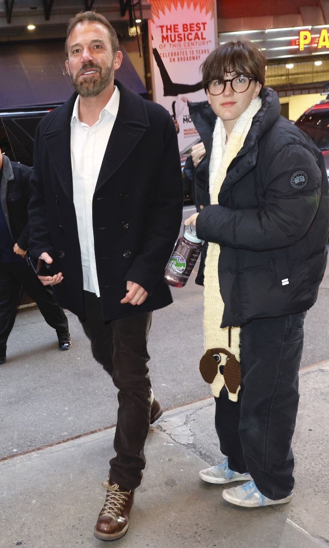 The pair were spotted going to one of the biggest Broadway shows of the year