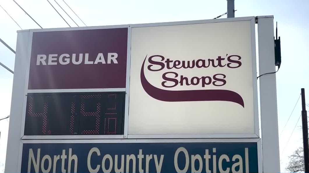 Gas prices in Northern New York rising above state average