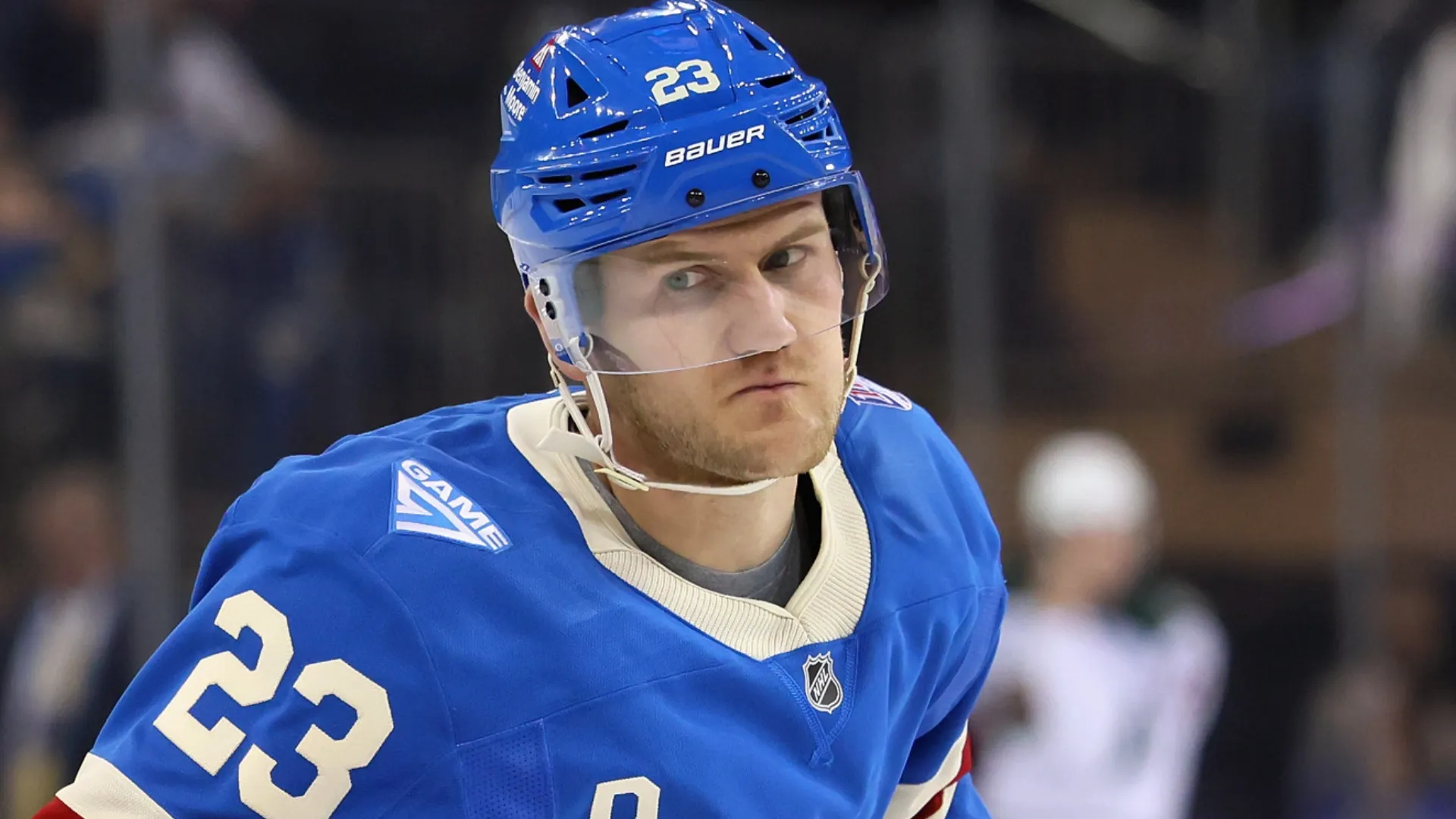 Adam Fox #23 of the NY Rangers could ask for a trade