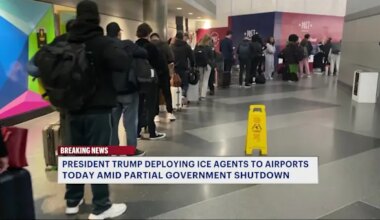 News 12 | Brooklyn | ICE agents expected to assist TSA at airports amid government shutdown