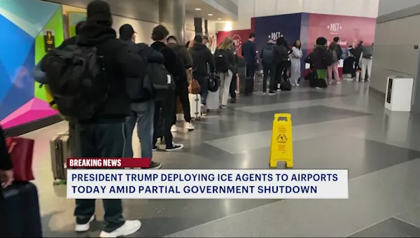 News 12 | Brooklyn | ICE agents expected to assist TSA at airports amid government shutdown