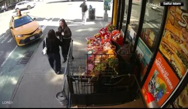 News 12 | Brooklyn | Two women on sidewalk struck by taxi cab on Lower East Side over the weekend