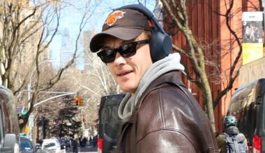 Chris Briney's NYC Uniform Includes This Luxurious YSL Tote Bag