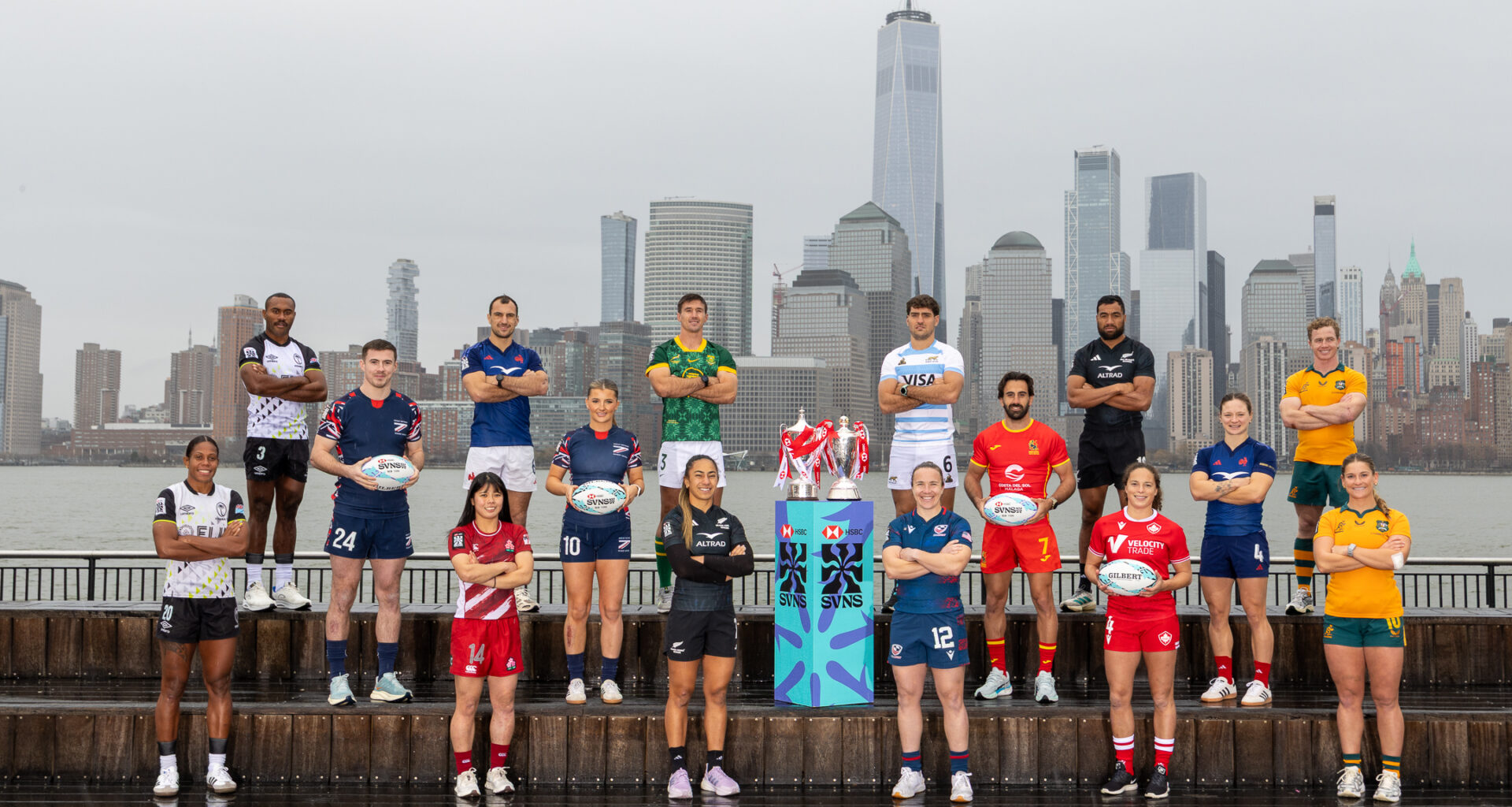 Tight at the top as HSBC SVNS arrives in New York for the first time