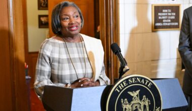 Andrea Stewart-Cousins discusses tax hikes, utility costs