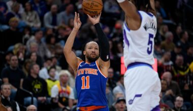 Knicks beat Jazz 134-117 to end 2-game losing streak