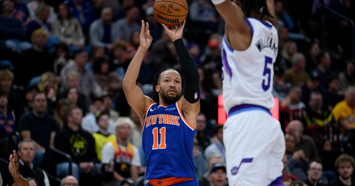 Knicks beat Jazz 134-117 to end 2-game losing streak