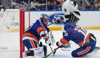 Kempe scores to lead Kings over Islanders 3-2