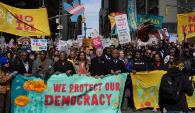 No Kings New York City protests call out Trump on Iran, immigration