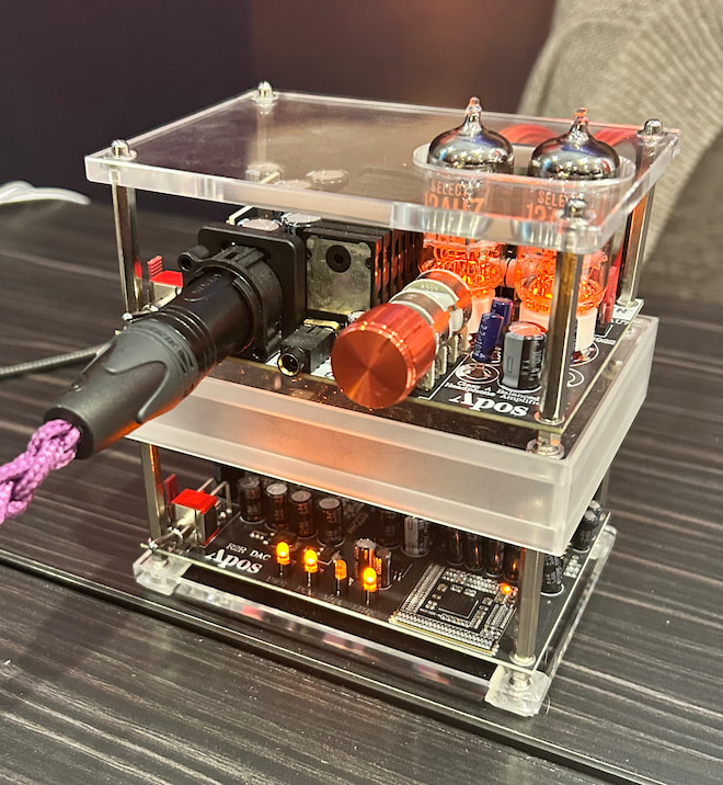 Apos x Community Gremlin Tube Headphone Amplifier at CanJam NYC 2026