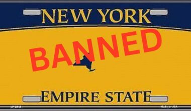 25 License Plates Banned By New York State