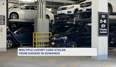 News 12 | Brooklyn | Sources: Luxury car theft spree hits multiple Gowanus parking garages