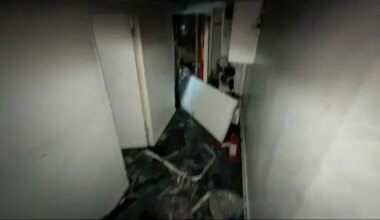 News 12 | Brooklyn | Tenants displaced after fire tears through alleged illegally converted basement