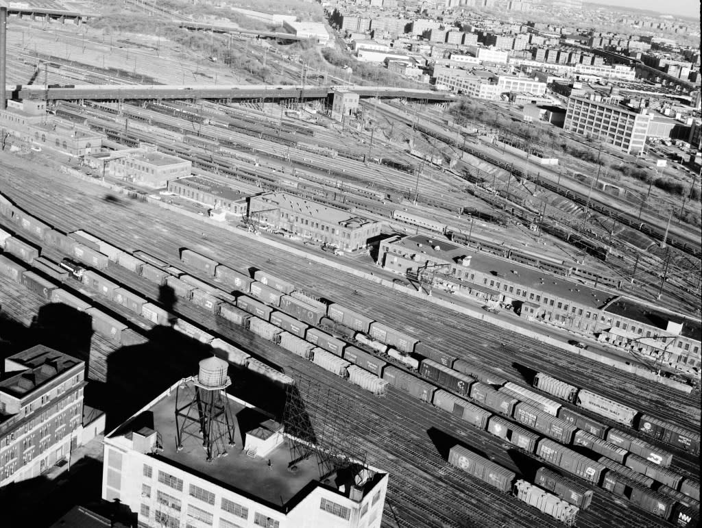 The railroad yard was once the largest coach yard in the world. Getty Images