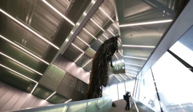 The new wing was designed by Shohei Shigematsu and Rem Koolhaas, with Cooper Robertson