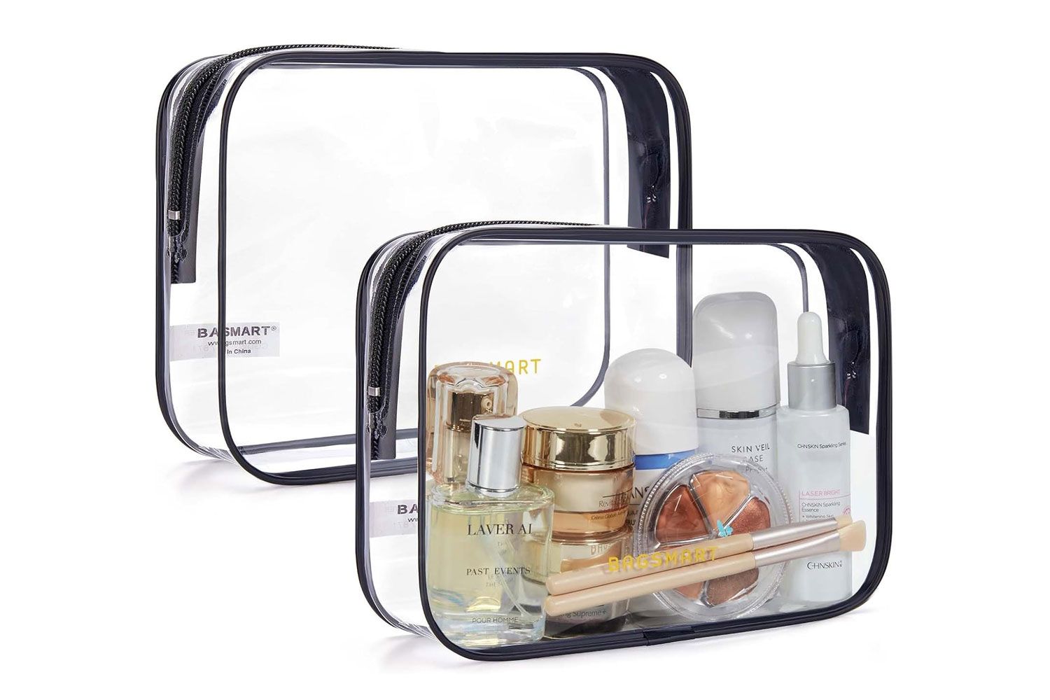  BAGSMART Clear Toiletry Bag