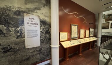 The Battle of Brooklyn exhibit
