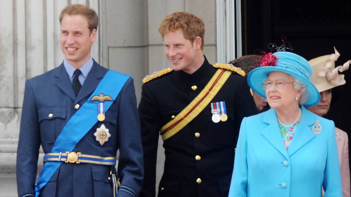 Queen Elizabeth's very different treatment of Prince Harry and Prince William revealed
