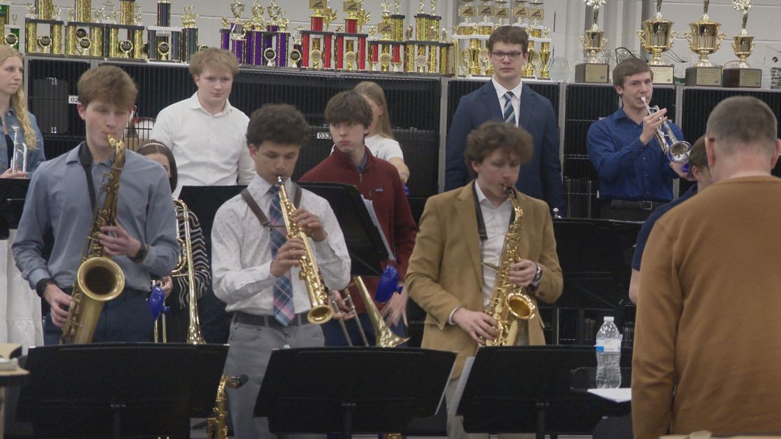 Byron Center Jazz Band seniors prepare for prestigious NYC competition