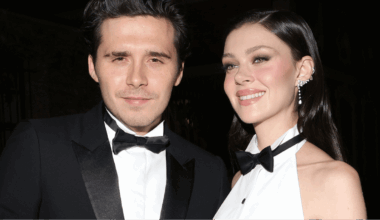 Nicola Peltz's reaction when asked about husband Brooklyn Beckham's ongoing family drama