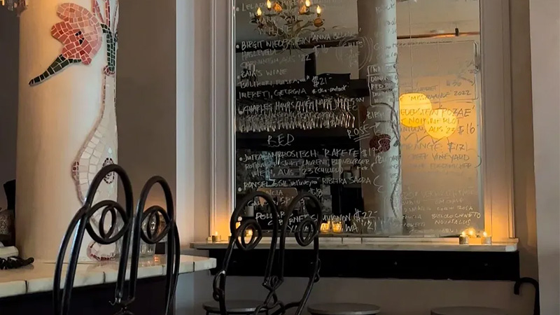 Bar Florine is one of the best wine bars in New York City for 2026.