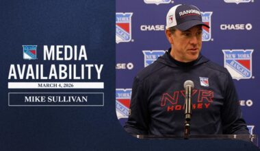 Practice: Mike Sullivan | New York Rangers