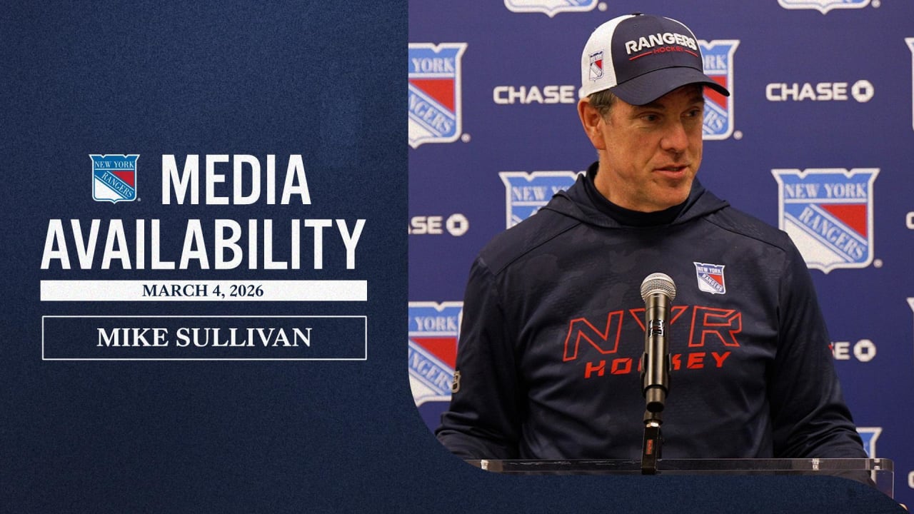 Practice: Mike Sullivan | New York Rangers