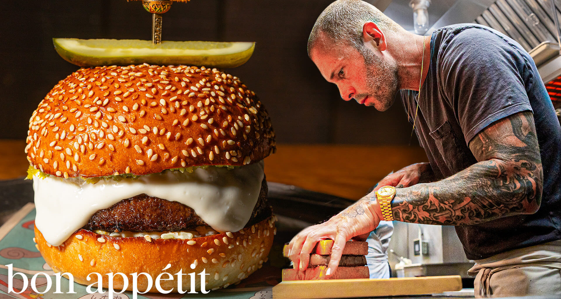 Watch America’s #1 Burger is Served at NYC’s Best New Bar | On The Line