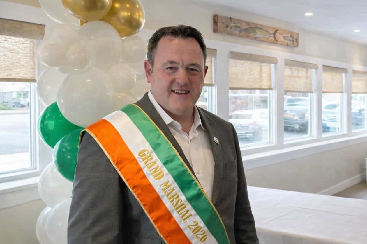 INTERVIEW: Brendan O'Dwyer, Grand Marshal of the 2026 Hampton Bays Hibernians St. Patrick's Day Parade