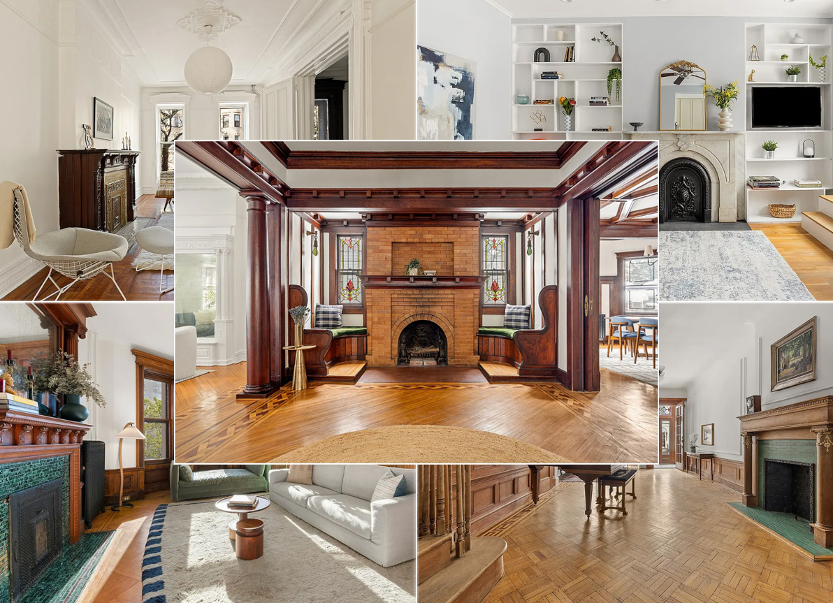 collage of brooklyn homes for sale