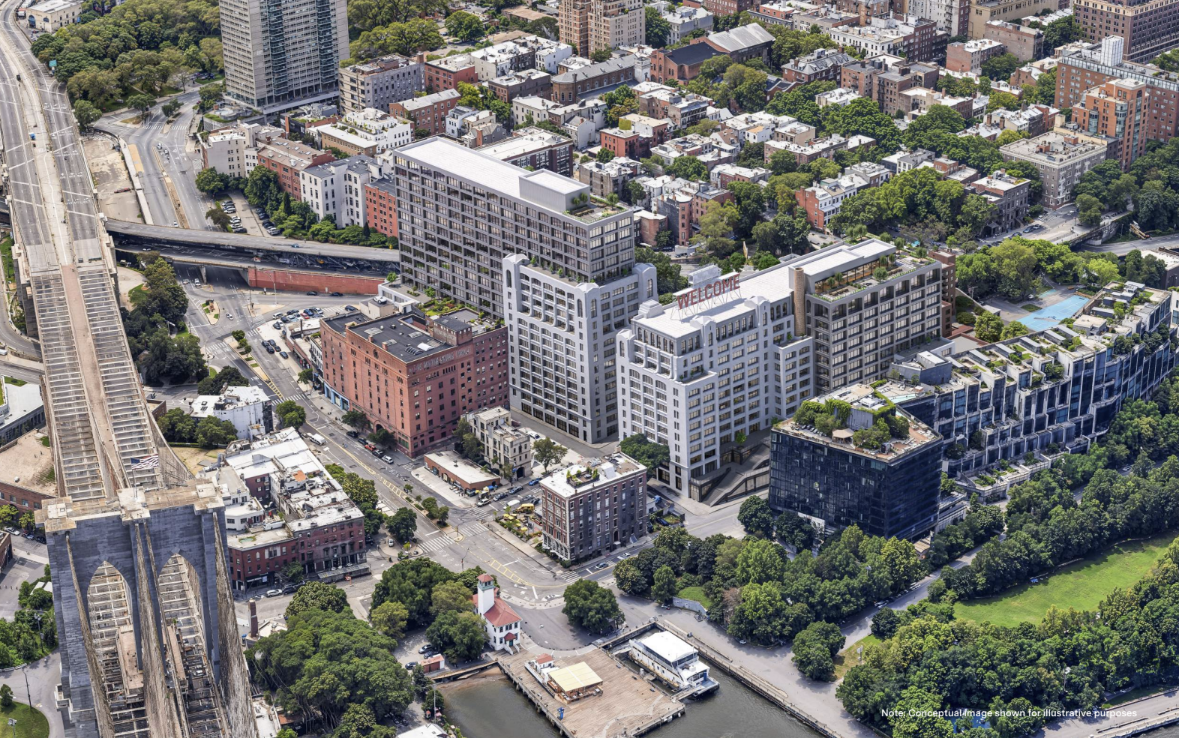 CIM Group Morris Adjmi Architects 25-30 Columbia Heights rendering