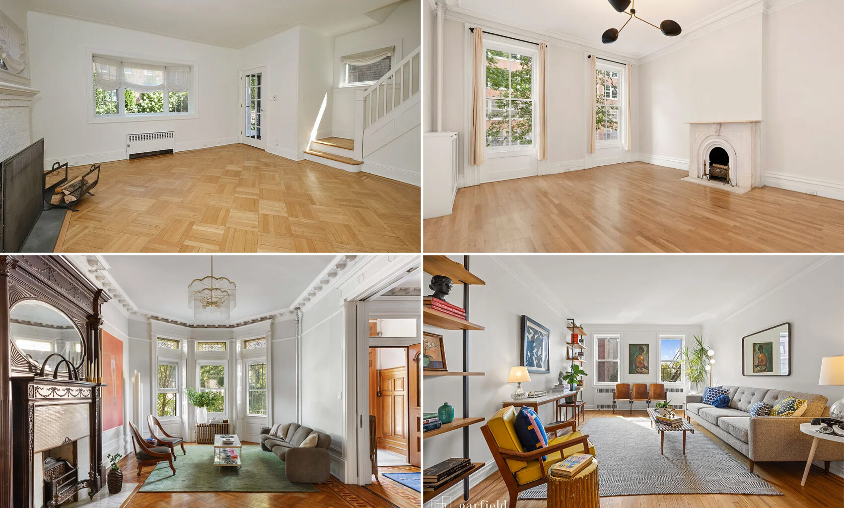 collage of brooklyn homes for sale