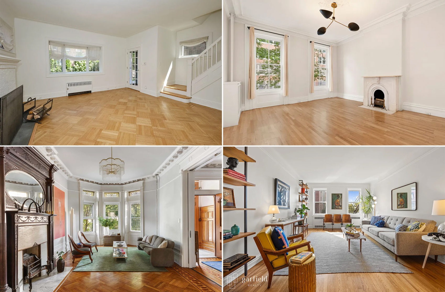 collage of brooklyn homes for sale