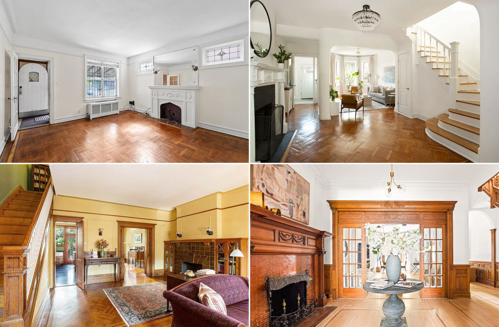 collage of brooklyn homes for sale