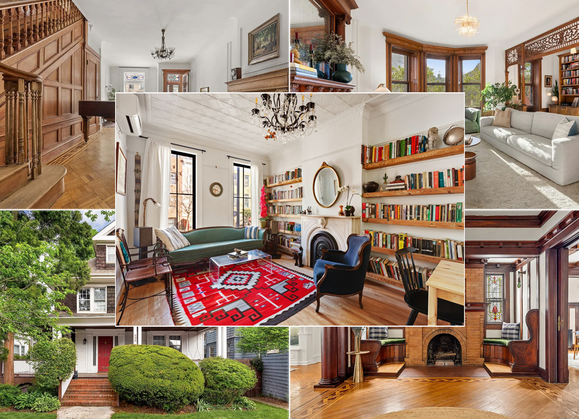 collage of brooklyn homes for sale