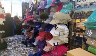 A street vendor stand.