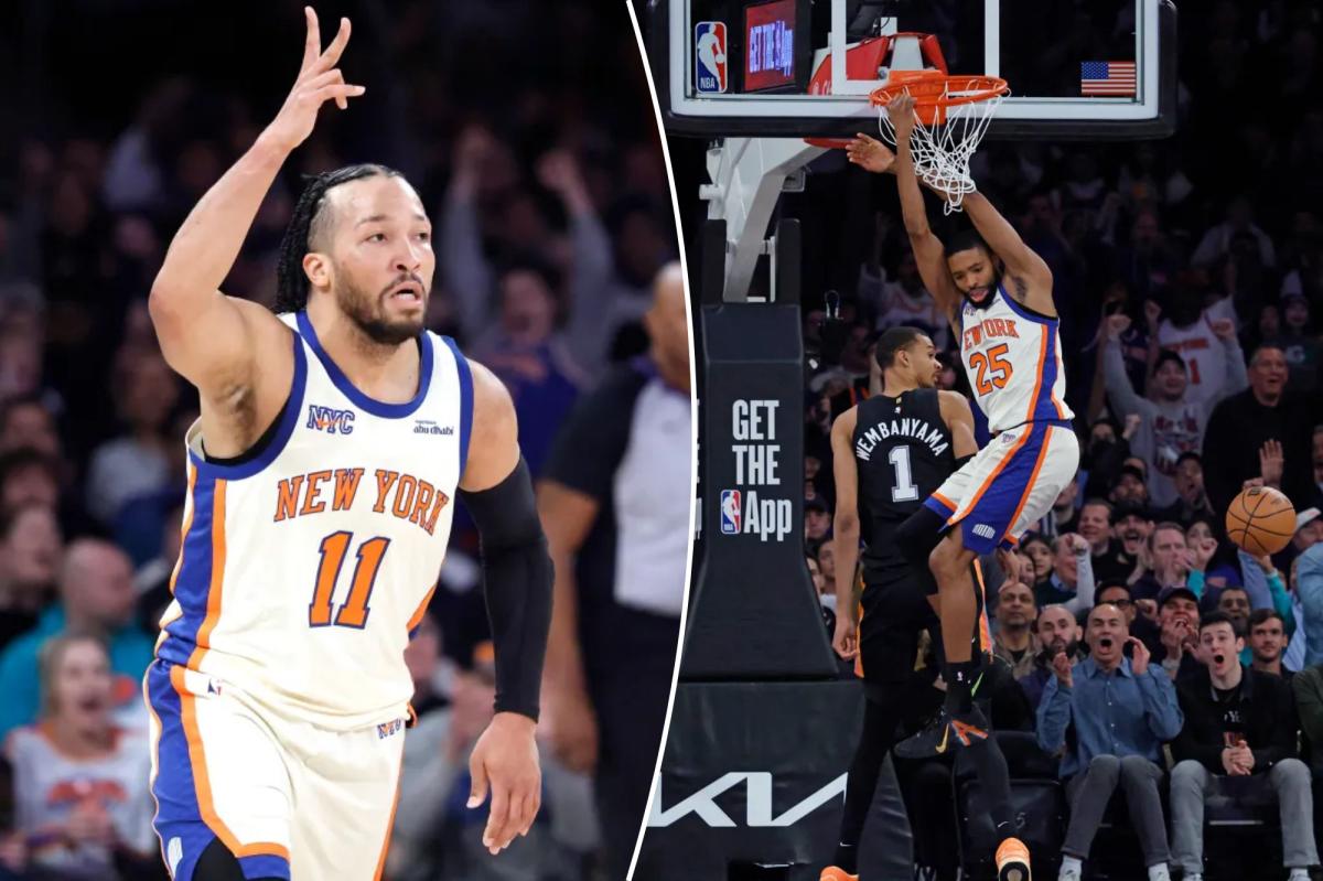 Knicks look like contenders as they stifle Spurs in statement win