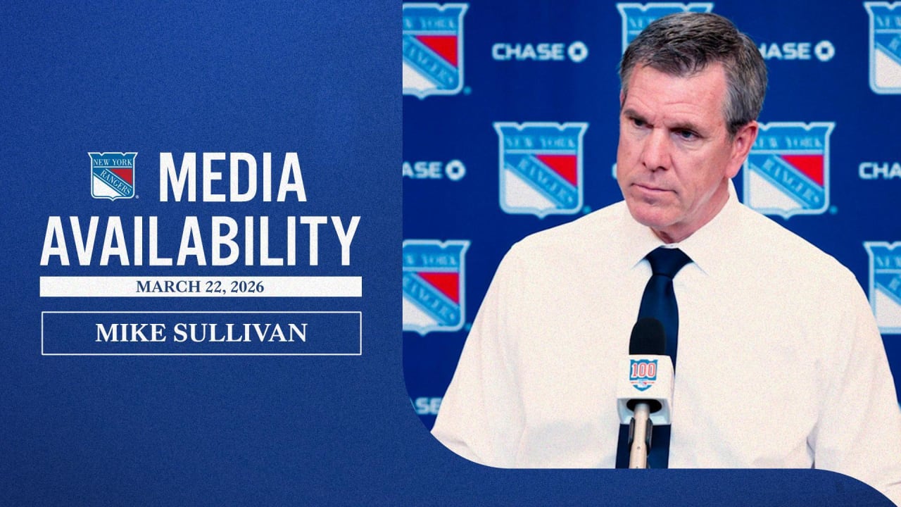 Postgame: Mike Sullivan | New York Rangers
