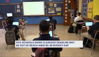 News 12 | Brooklyn | NYC Schools chancellor warns class-size deadline maybe out of reach amid budget gap
