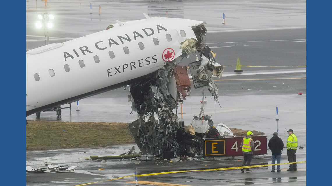 Stories of survival emerge from deadly New York airport collision as officials investigate its cause