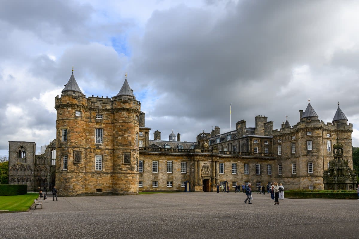 Holyroodhouse Palace is an official residence of the British monarch (Getty Images)