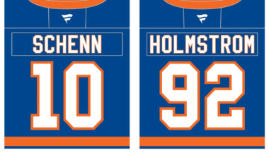 Holmstrom Gives Schenn Number 10