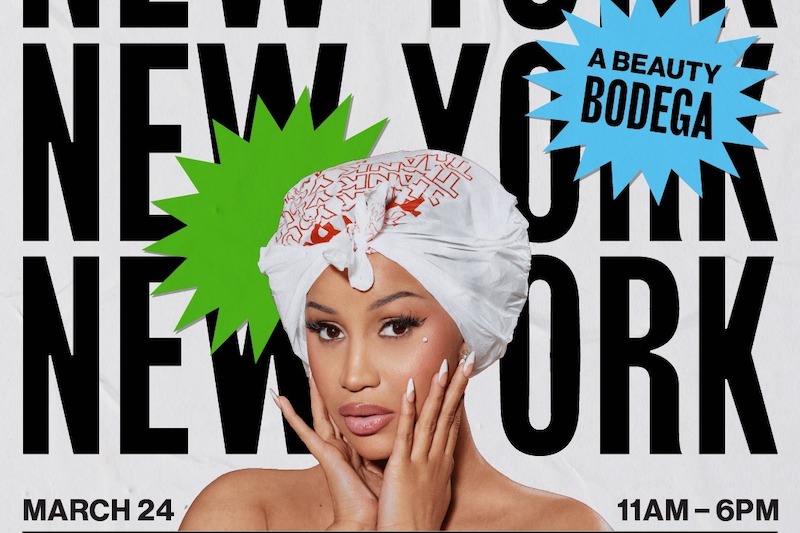 Cardi B’s Grow-Good Beauty launches one-day US pop-up in The Bronx