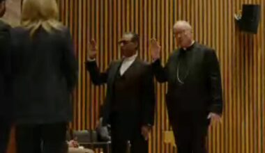 Cardinal Timothy Dolan, Rev. A.R. Bernard sworn in as NYPD's co-chief chaplains