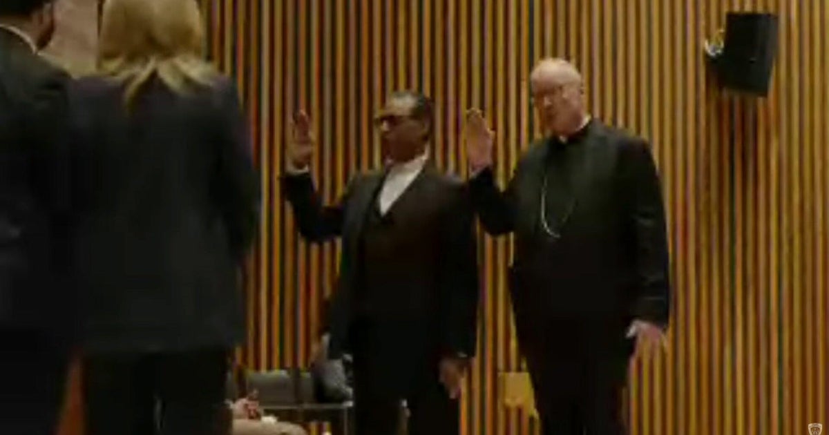 Cardinal Timothy Dolan, Rev. A.R. Bernard sworn in as NYPD's co-chief chaplains
