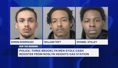 News 12 | Brooklyn | 3 Brooklyn men arrested in Roslyn Heights burglary