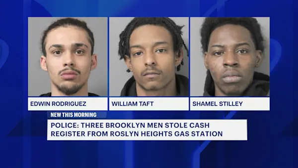News 12 | Brooklyn | 3 Brooklyn men arrested in Roslyn Heights burglary