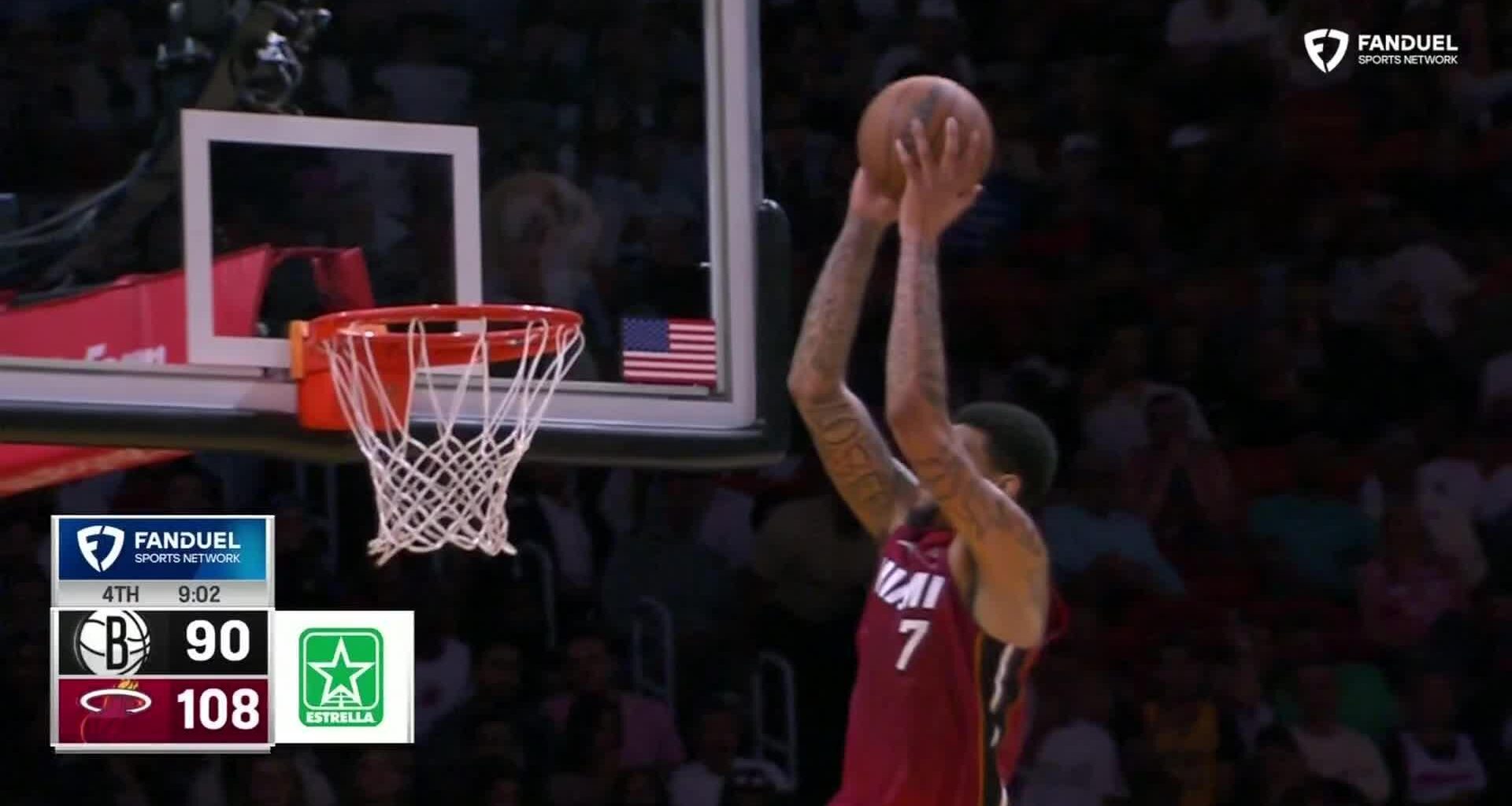 Heat surge past the Nets 126-110 as Brooklyn's skid reaches 10