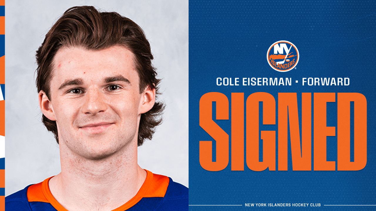 Eiserman Signs Three-Year, Entry Level Contract With Islanders